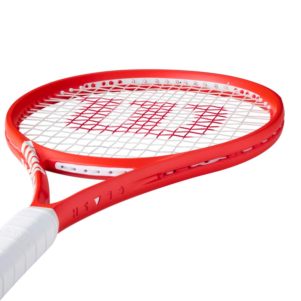 Raquete De Ténis Clash 100L Wilson Vermelho / Branco-5
