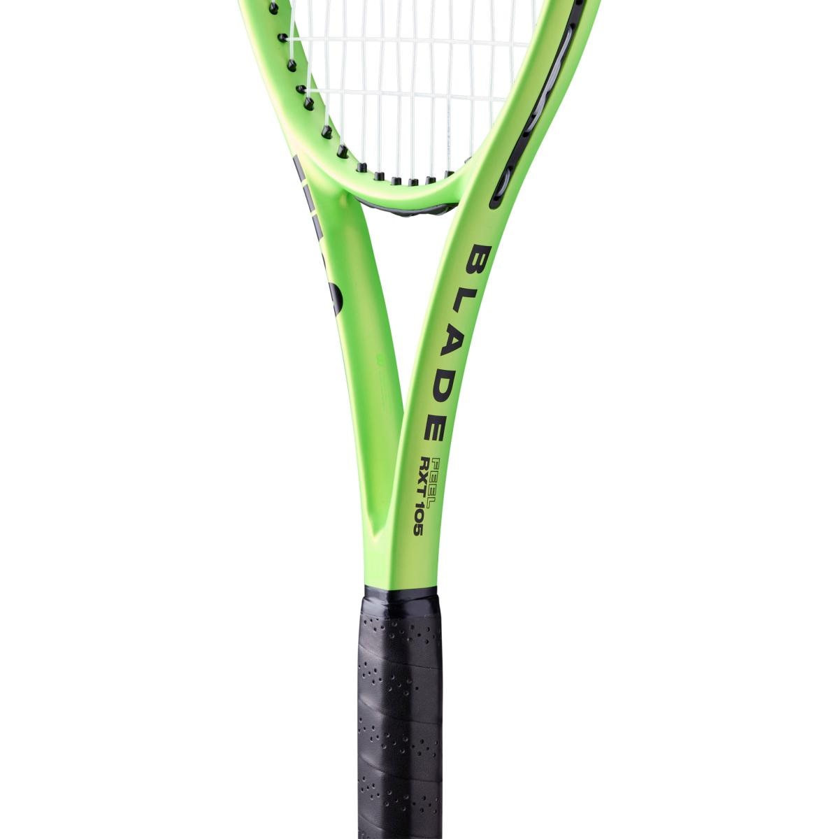 Raquete De Ténis Blade Feel 105 Rxt Wilson Verde-6