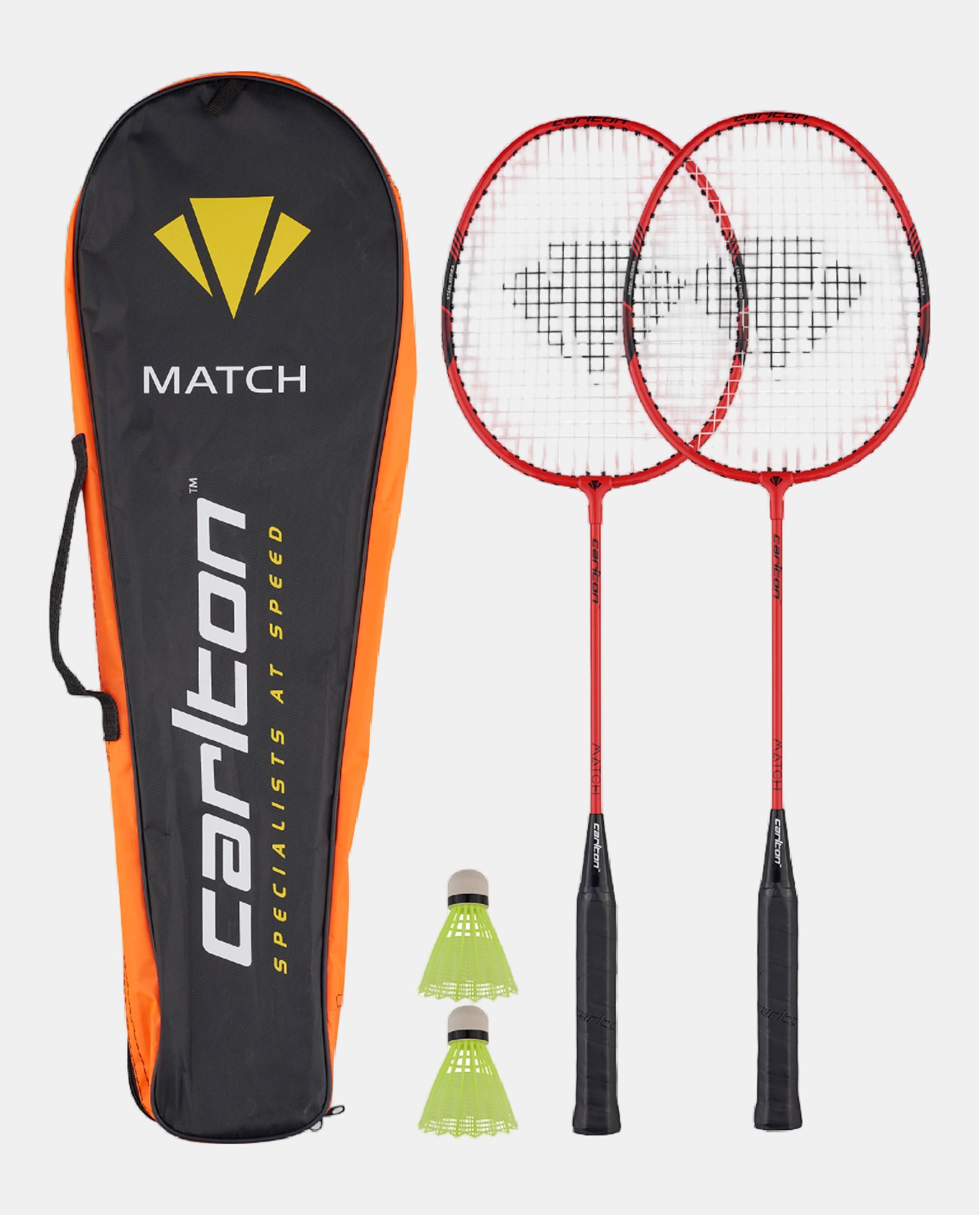 Imagen 0 de Set raquetas badminton unisex Carlton Rojo / Negro