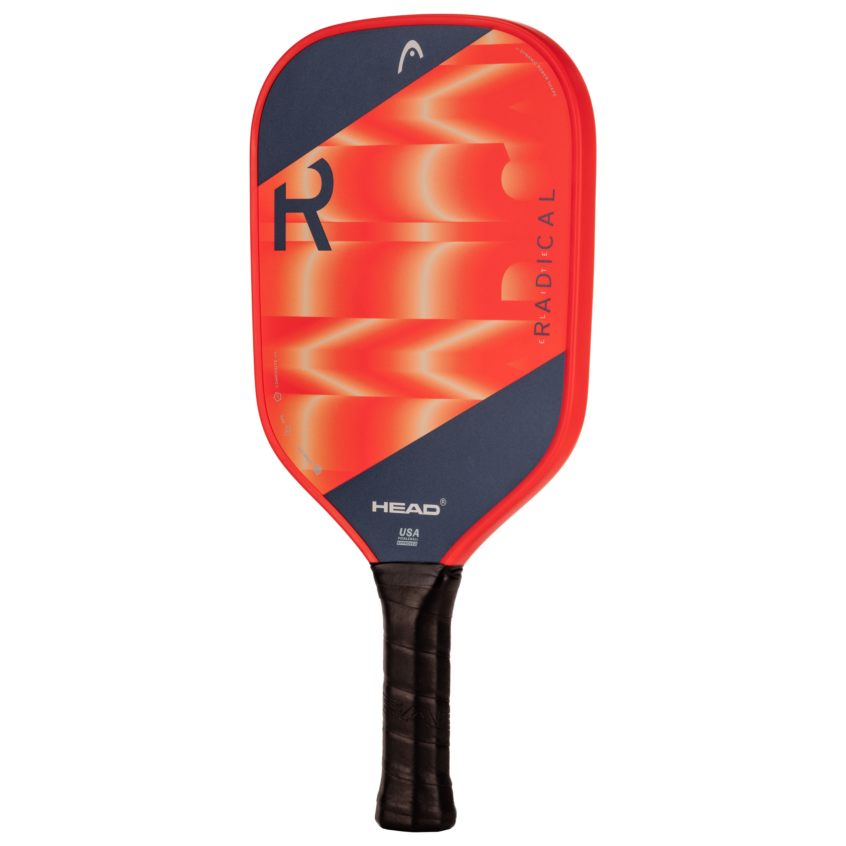 Raquete de Pickleball Radical Elite 2024 Laranja / Preto-2