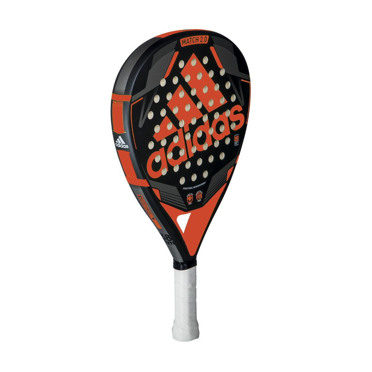 Pala de pádel Match 2.0 adidas - Naranja Naranja-2