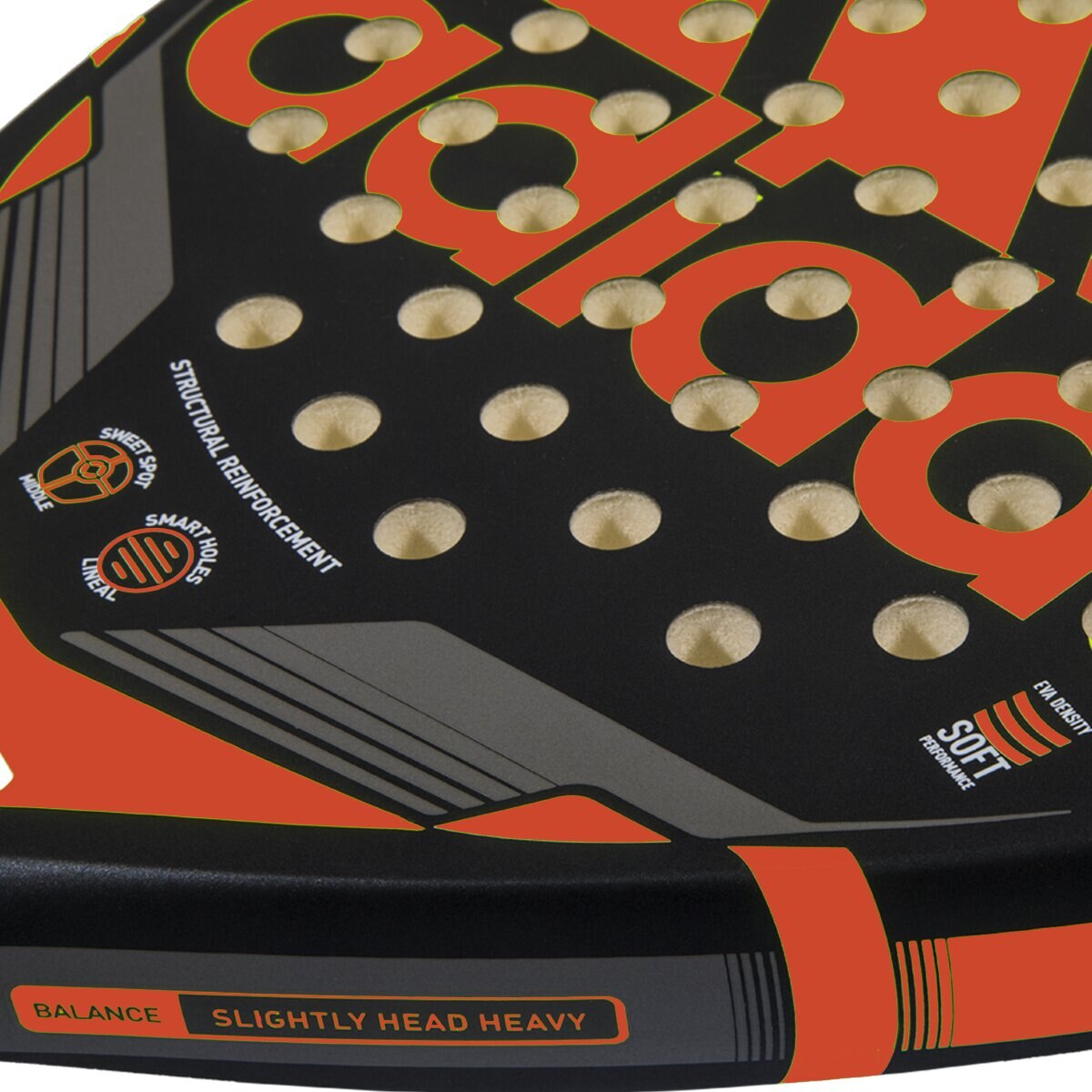 Pala de pádel Match 2.0 adidas - Naranja Naranja-5