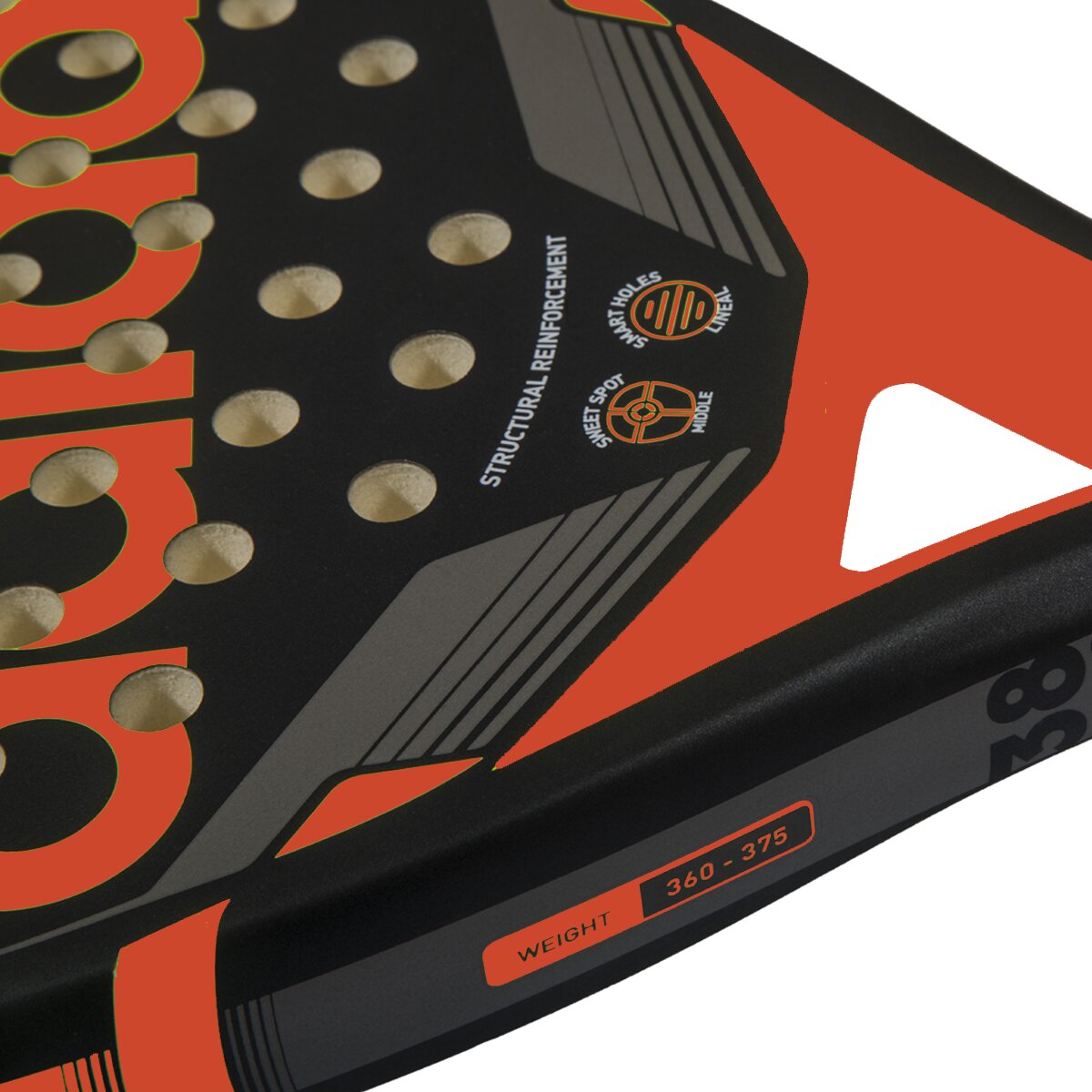 Pala de pádel Match 2.0 adidas - Naranja Naranja-6