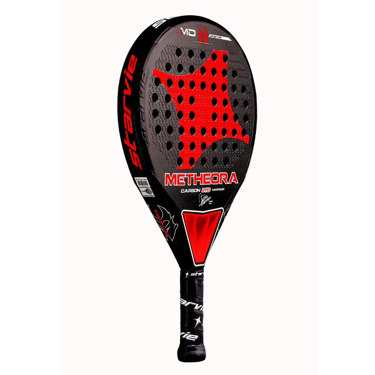 Raquete de pádel Metheora Starvie Preto / Vermelho-2