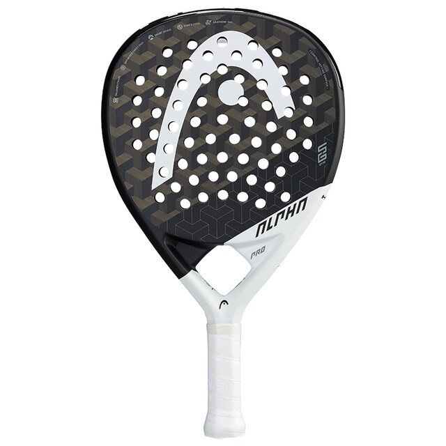 Raquete de padel Graphene 360+ Alpha Pro Preto / Branco-2