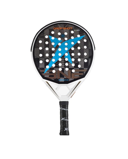 Raquete de padel Premium 1.0 Preto / Azul-1