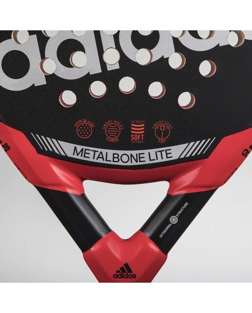 Raquete de Padel Metalbone Lite 3.1 Preto / Vermelho-7