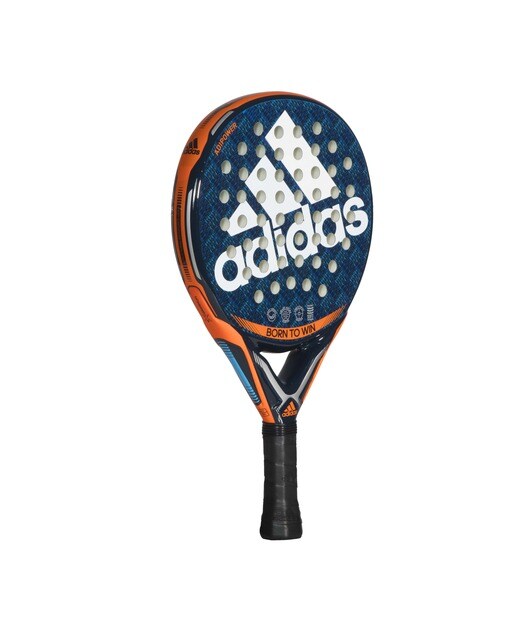 Raquete de Pádel de Criança Adipower Junior 3.1 Azul / Laranja-2