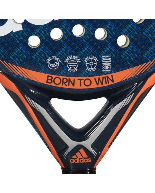 Raquete de Pádel de Criança Adipower Junior 3.1 Azul / Laranja-4