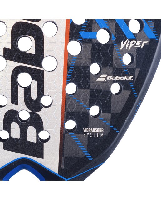 Pala de pádel Air Viper Babolat - Negro / Azul Negro / Azul-3
