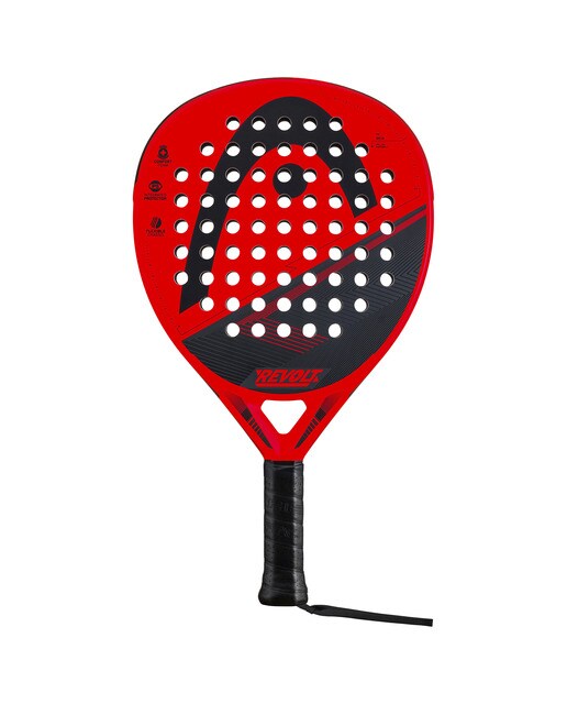 Raquete de padel Revolt Red w/o CB Head Vermelho / Preto-1