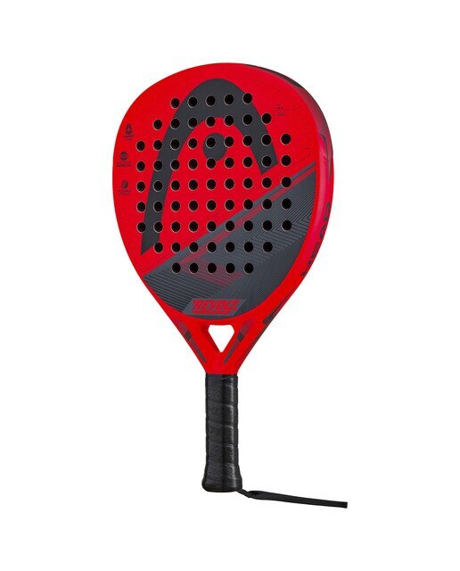 Raquete de padel Revolt Red w/o CB Head Vermelho / Preto-2