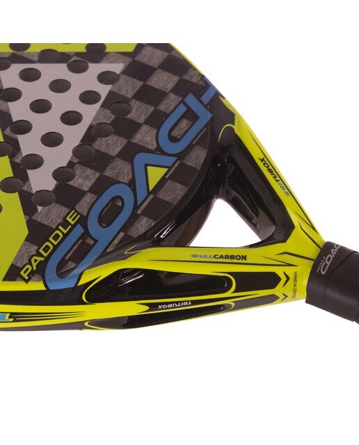 Pala de pádel Tritubox Paddle Coach - Amarillo / Negro Amarillo / Negro-3