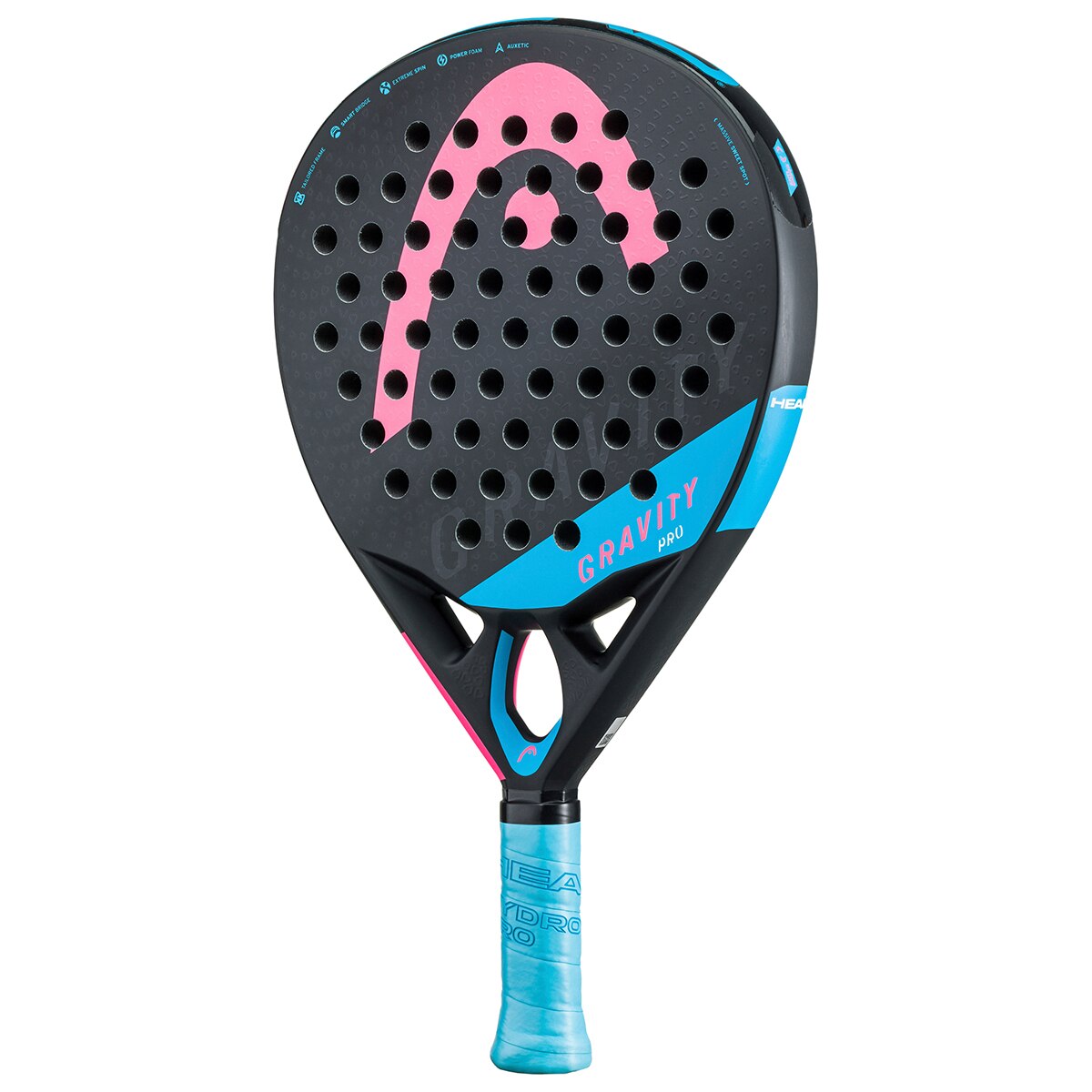 Raquete de Padel Gravity Pro Preto / Fúcsia-2