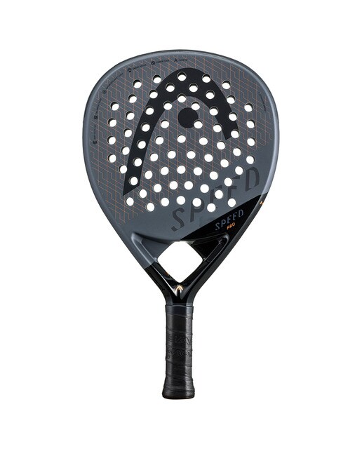 Raquete de Padel Speed Pro 2023 Preto / Cinzento-1