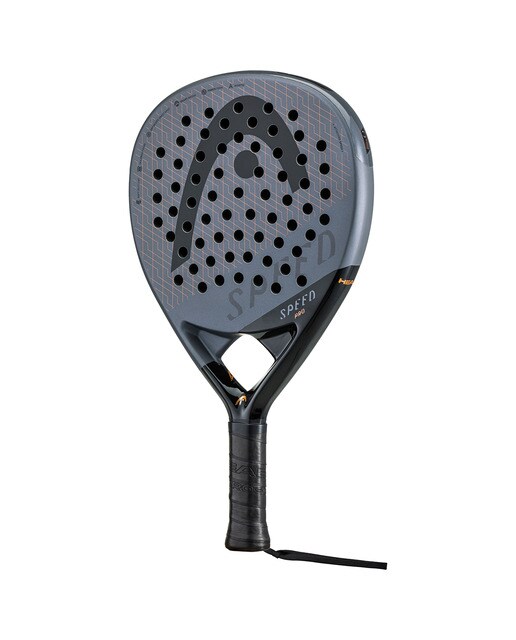Raquete de Padel Speed Pro 2023 Preto / Cinzento-2