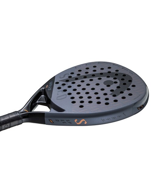 Raquete de Padel Speed Pro 2023 Preto / Cinzento-3