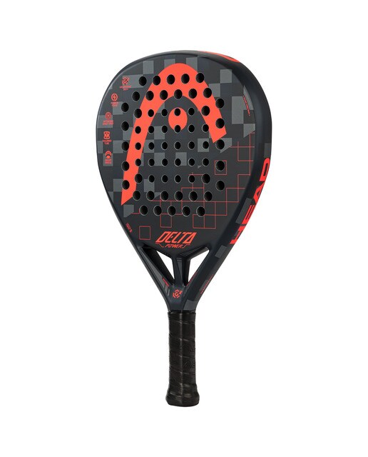 Raquete de Padel Graphene 360+ Delta Power Preto / Vermelho-2