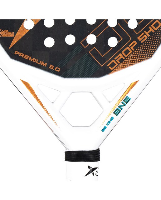 Raquete de Padel Premium 3.0 Laranja / Azul-9