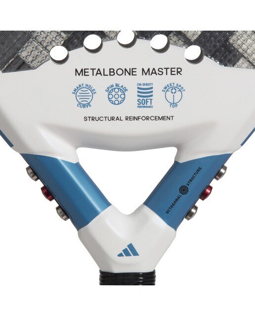 Raquete de Padel Metalbone Master LTD 2023 Branco / Preto-6