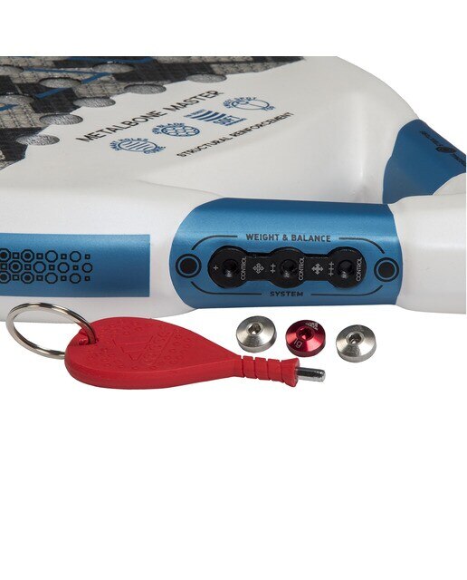 Raquete de Padel Metalbone Master LTD 2023 Branco / Preto-8
