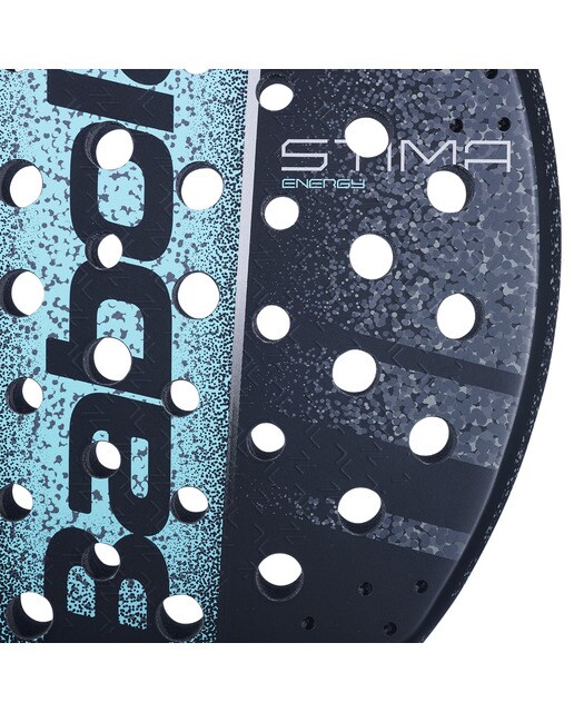 Raquete de Padel Stima Energy Preto / Turquesa-5