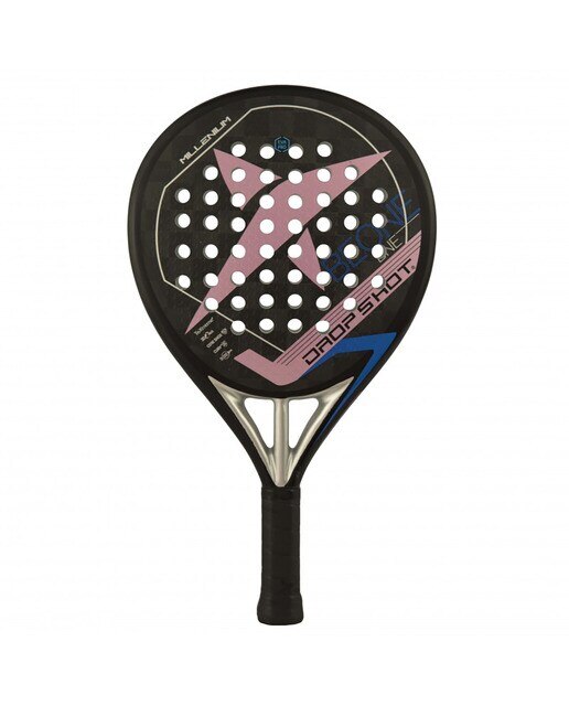 Raquete de Padel Millenium Preto / Rosa-1
