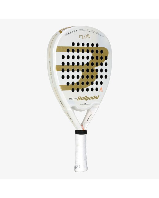 Raquete de Padel de Mulher Flow W 24 Branco / Dourado-2