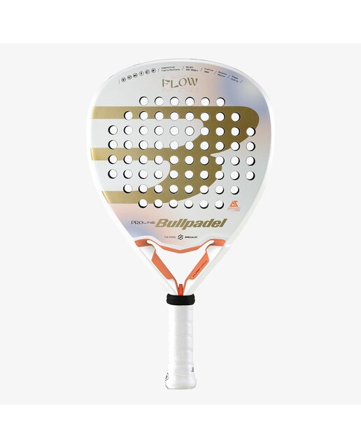 Raquete de Padel de Mulher Flow W 24 Branco / Dourado-3