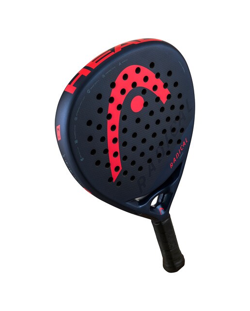 Raquete de Padel Radical Pro 2024 Azul-marinho / Vermelho-3