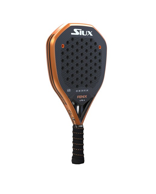 Raquete de Padel Fenix 4 Lite Preto / Laranja-3