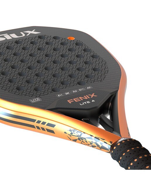 Raquete de Padel Fenix 4 Lite Preto / Laranja-4