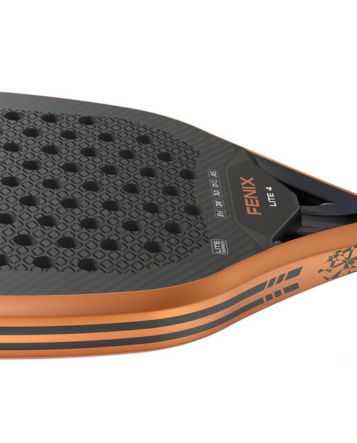 Raquete de Padel Fenix 4 Lite Preto / Laranja-5