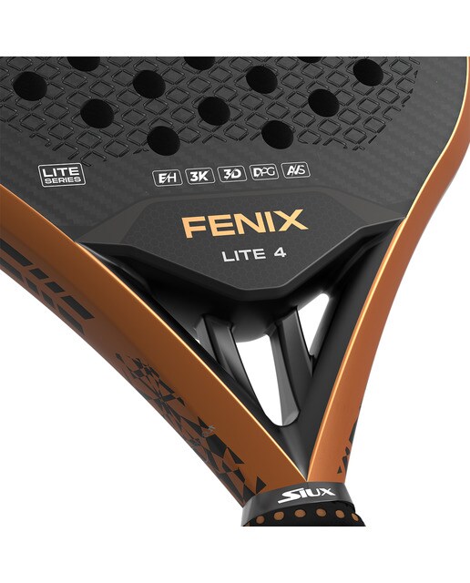 Raquete de Padel Fenix 4 Lite Preto / Laranja-6