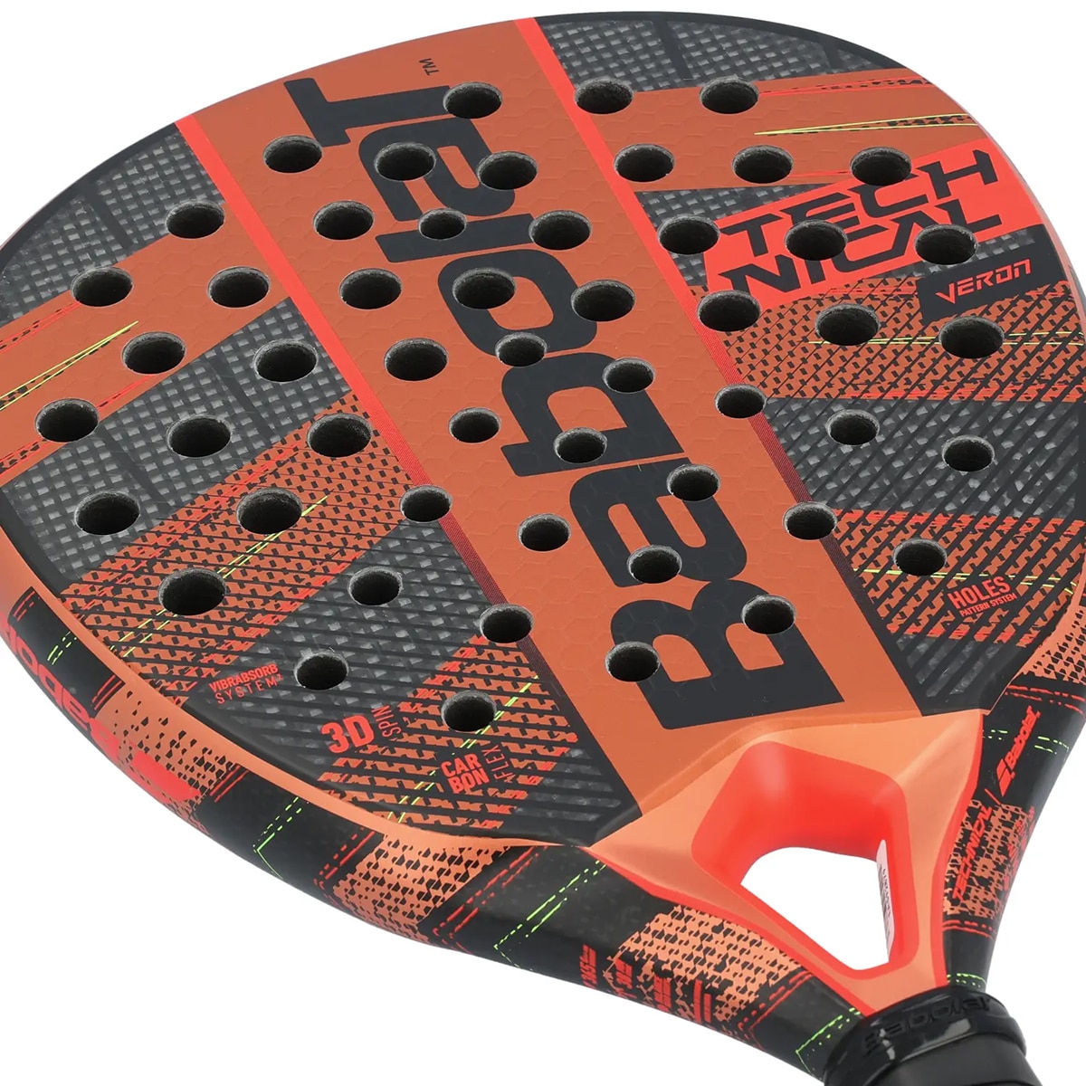 Raquete de Padel Technical Veron Vermelho-5
