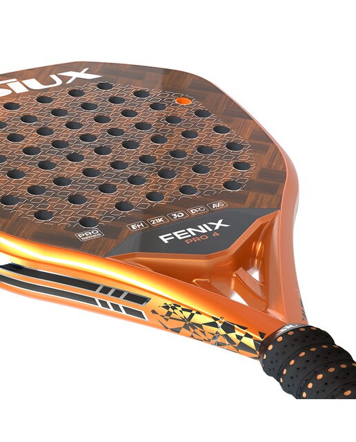 Raquete de Padel FENIX 4 PRO Laranja-2