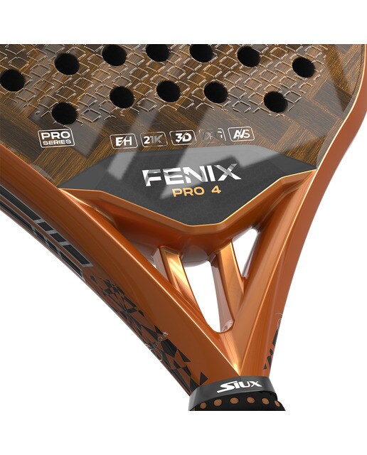 Raquete de Padel FENIX 4 PRO Laranja-4