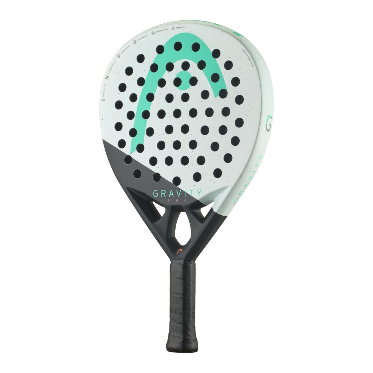 Raquete de Padel Gravity Pro 2024 Branco / Preto-2