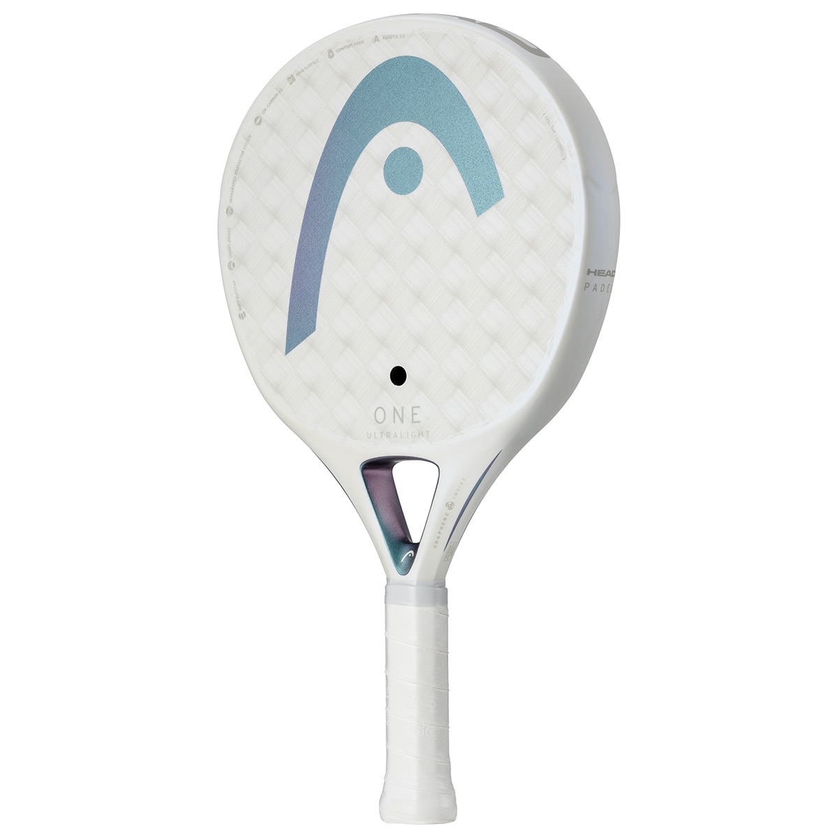Raquete de Padel One Ultralight White Branco-2