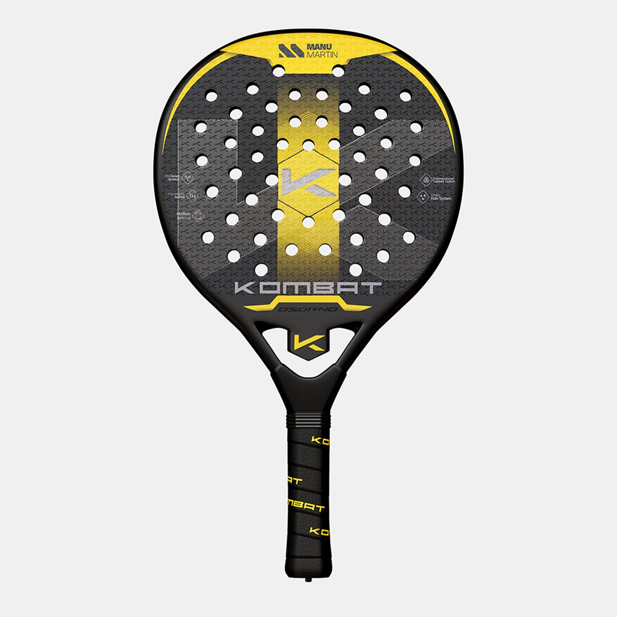 Raquete de Padel Osorno Amarelo-1
