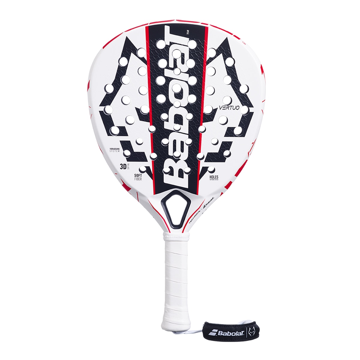 Raquete de Padel Unissexo Technical Vertuo Juan Lebron 2 Branco-1