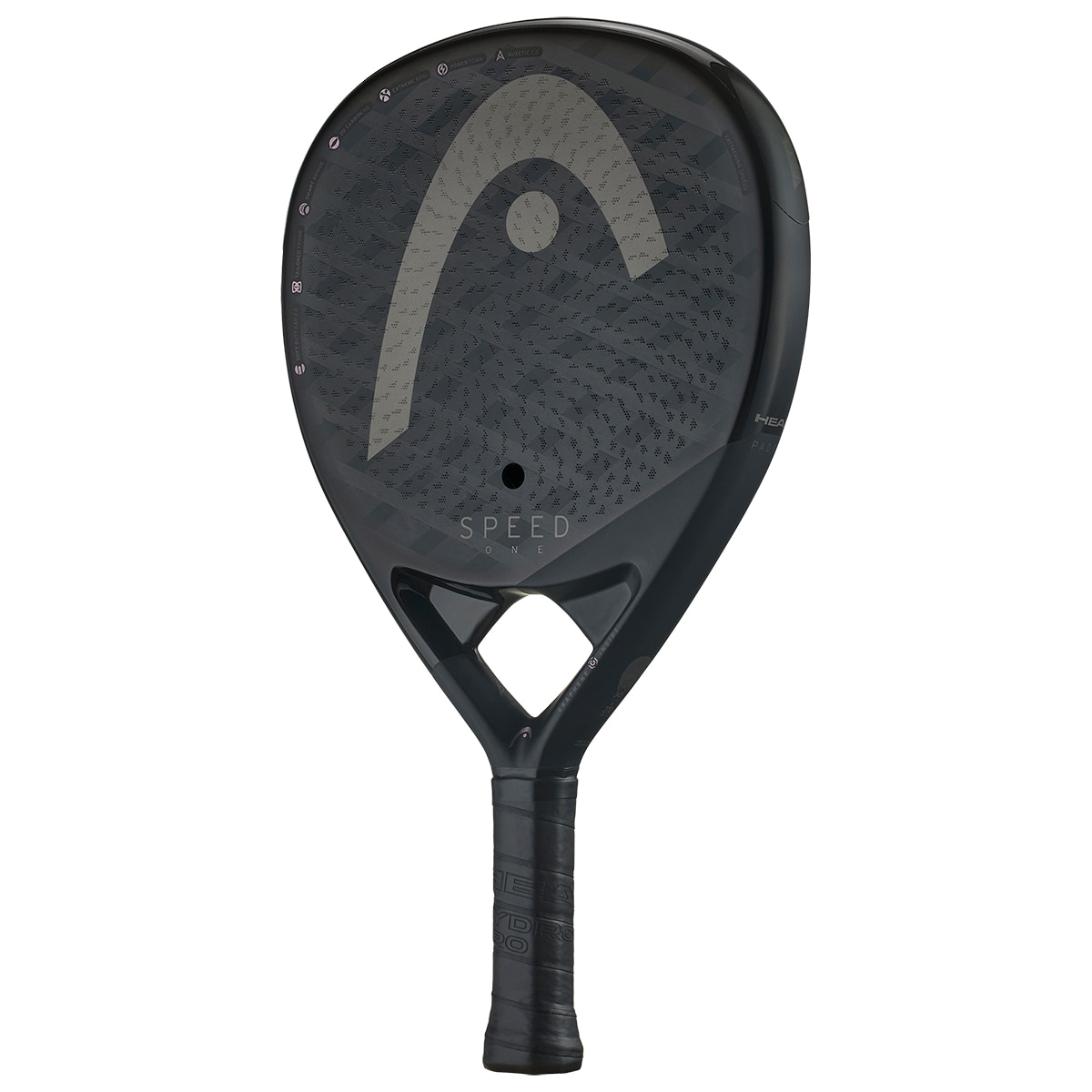 Raquete de Padel Speed One 2025 Preto / Cinzento-2