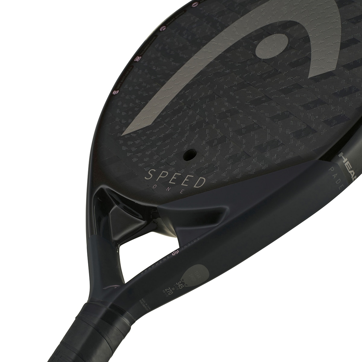 Raquete de Padel Speed One 2025 Preto / Cinzento-6