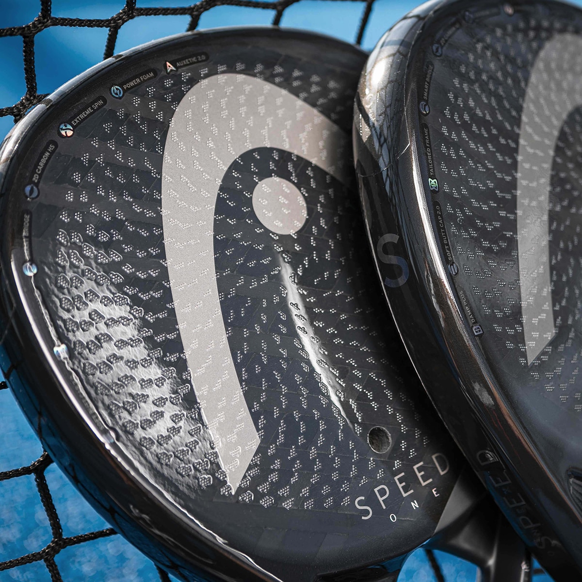 Raquete de Padel Speed One 2025 Preto / Cinzento-8