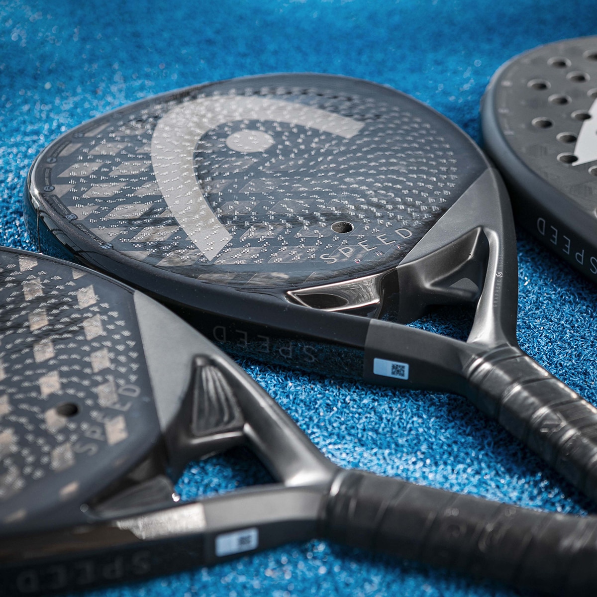 Raquete de Padel Speed One 2025 Preto / Cinzento-9