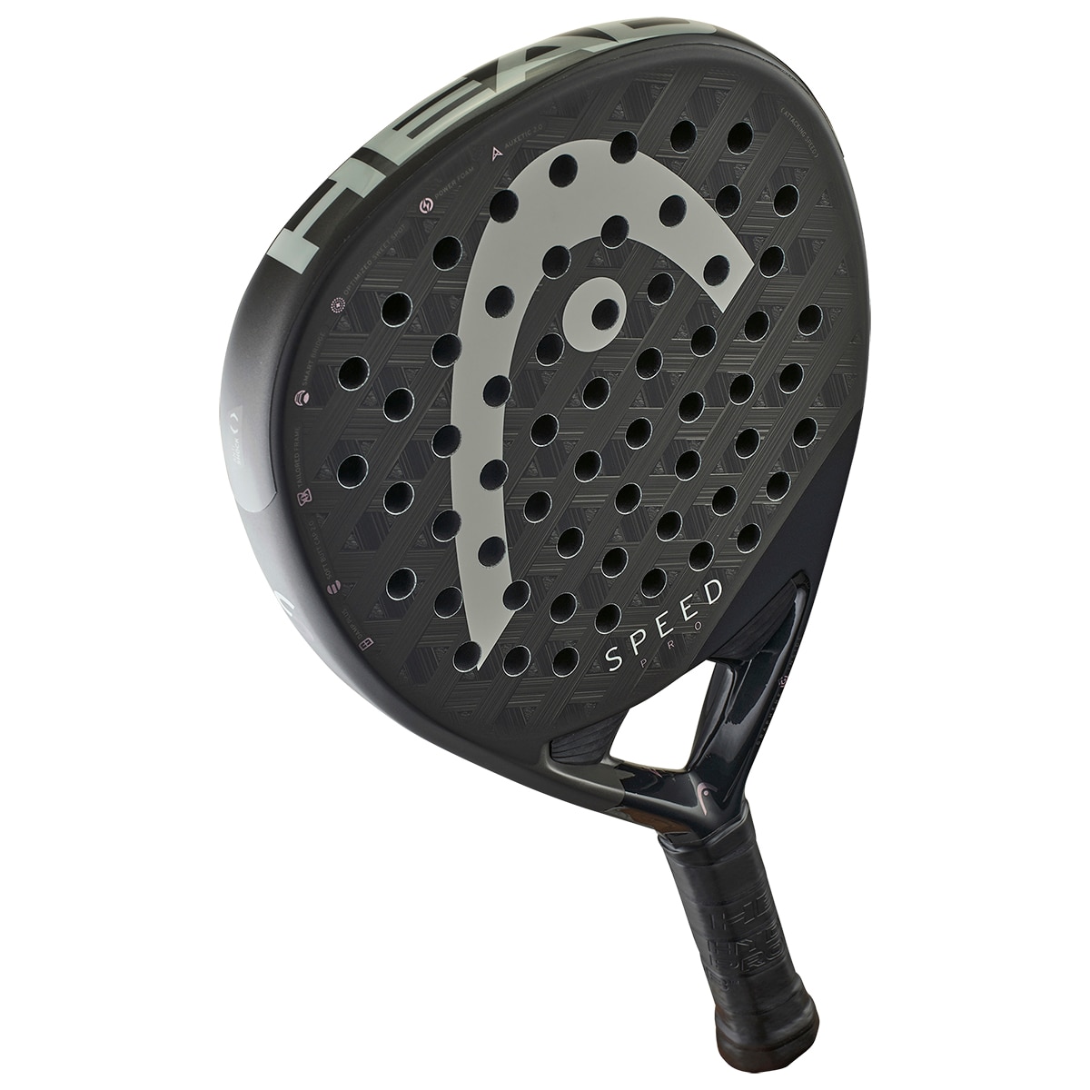 Raquete de Padel Speed Pro 2025 Preto / Cinzento-7