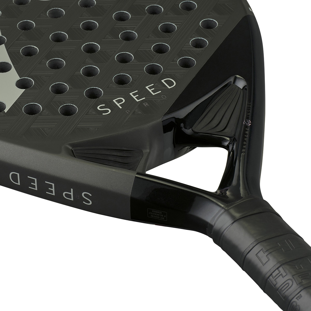 Raquete de Padel Speed Pro 2025 Preto / Cinzento-8