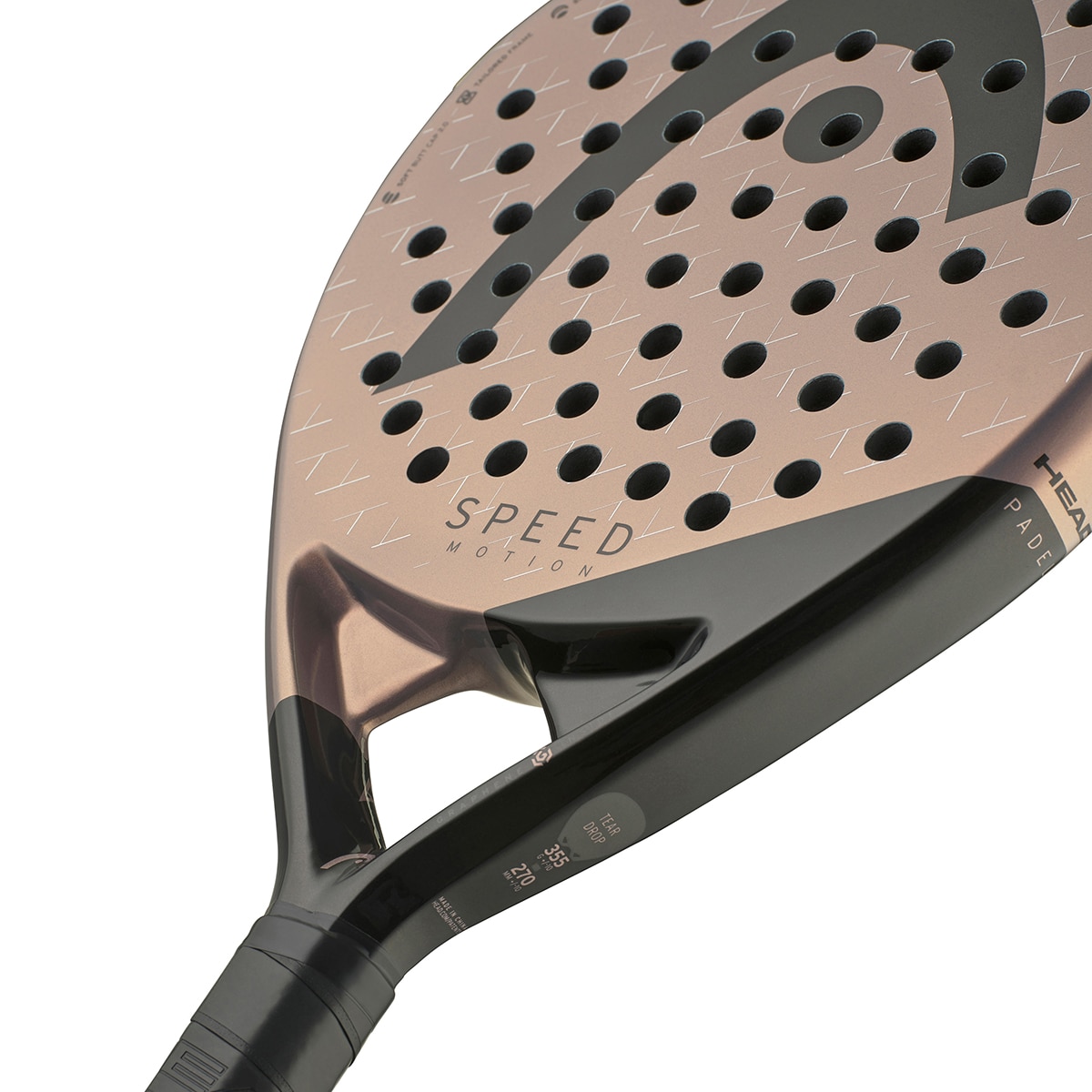 Raquete de Padel Speed Motion 2025 Preto / Cinzento-4