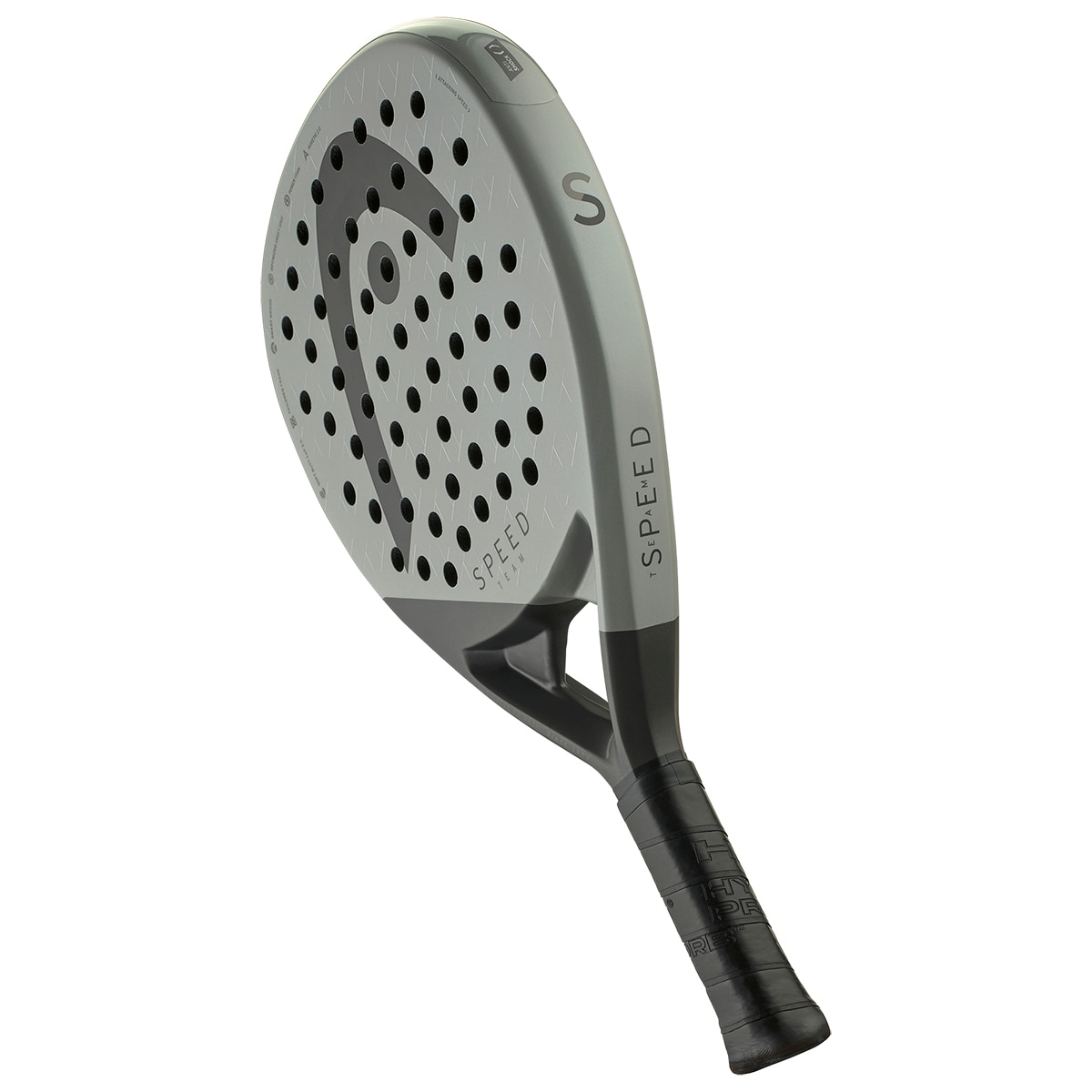 Raquete de Padel Speed Team 2025 Cinzento / Preto-3