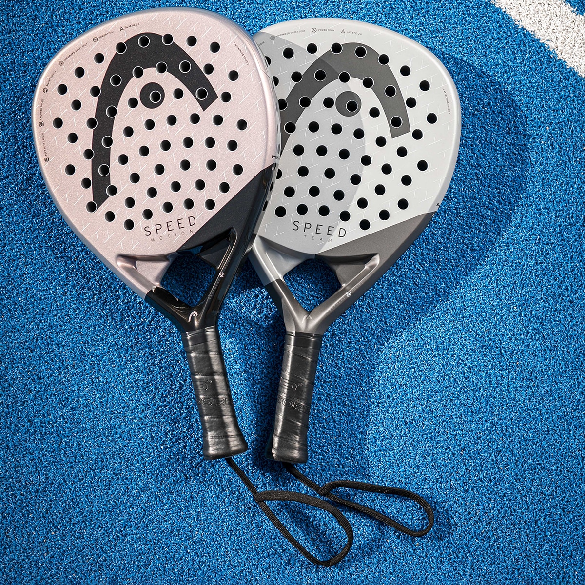 Raquete de Padel Speed Team 2025 Cinzento / Preto-6